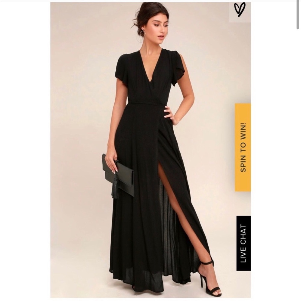 Lulu wrap dress
